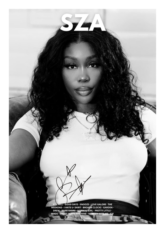 SZA Signature Poster