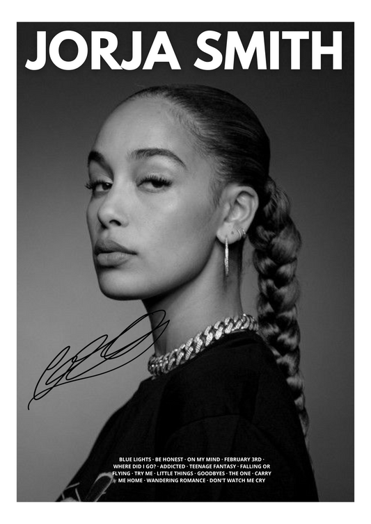 Jorja Smith Signature Poster